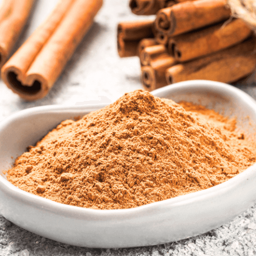 cinnamon powder.