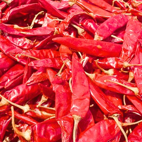 dry red chilli.