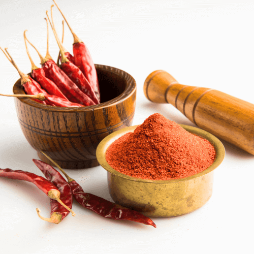 pure teja chilli powder.